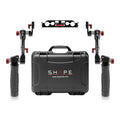 Telescopic handle Arri rosette with rod bloc and shock-resistant case