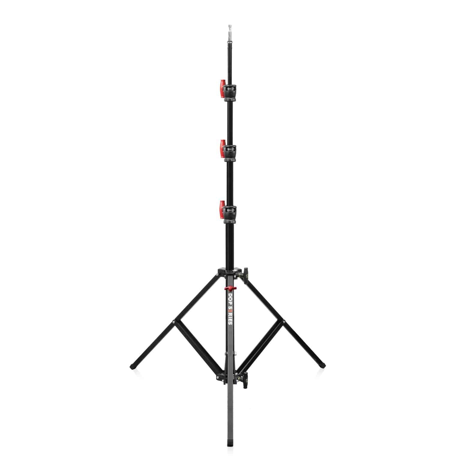 Aluminum Baby Stand square black legs 12’9’’. 01_SHAPE_Aluminum_Baby_Stand_Square_Legs_12_9_