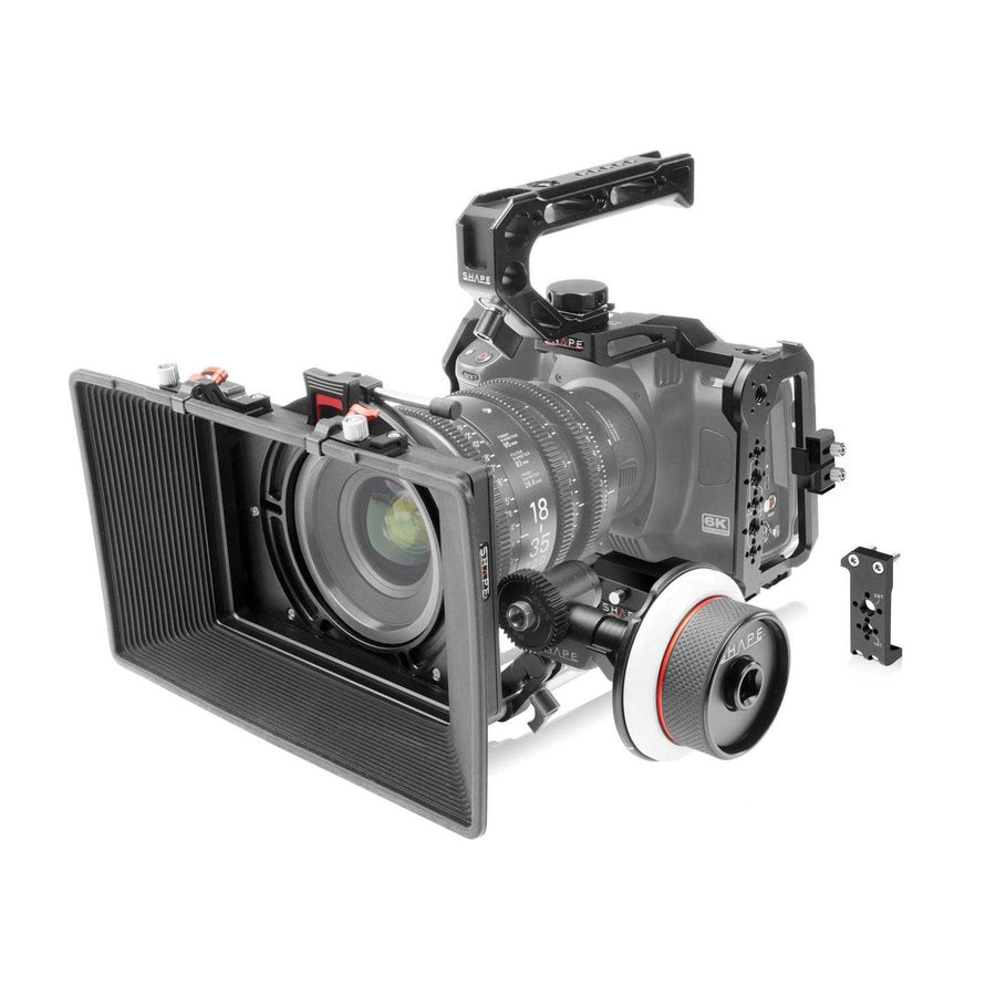 Blackmagic Cinema Camera 6K/6K Pro/6K G2 Kit with Matte Box, Follow Focus & Top Handle. 01_SHAPE_Blackmagic_Cinema_Camera_6K_6K_PRO_6K_G2_Camera_Bundle_Rig_Kit