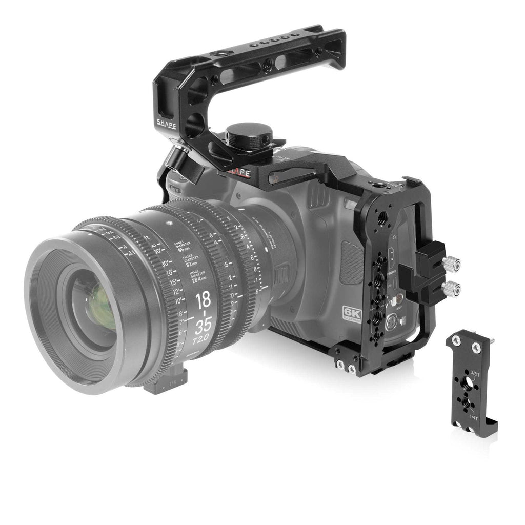 Blackmagic Cinema Camera 6K/6K Pro/6K G2 Cage with Top handle 01_SHAPE_Blackmagic_Cinema_Camera_6K_6K_PRO_6K_G2_Camera_Cage_with_Top_Handle