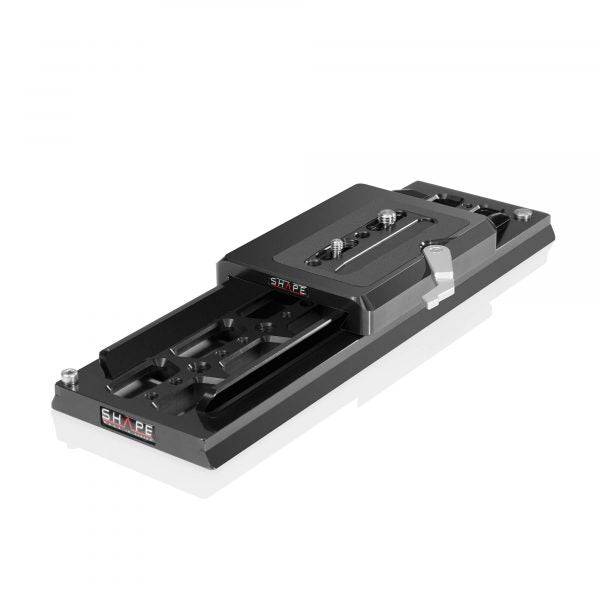 Universal bridge plate Arri and 12 inches dovetail plate Arri standard