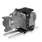 Canon C70 cage 15 mm LW rod system 01_SHAPE_Canon_C70_Camera_Cage_and_Rod_Bloc_System
