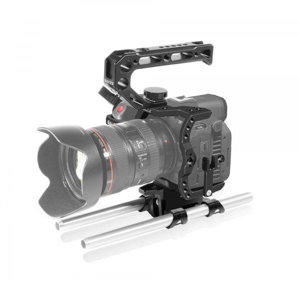 Camera cage for canon R5C/R5/R6 with 15mm LWS ROD System 01_SHAPE_Canon_R5C_R5_R6_Camera_Cage__Top_Handle_and_Rod_Bloc_System