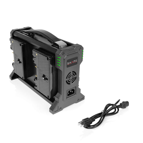 Chargeur intelligent SHAPE Full Play 4 canaux Gold Mount pour batteries 26 V
