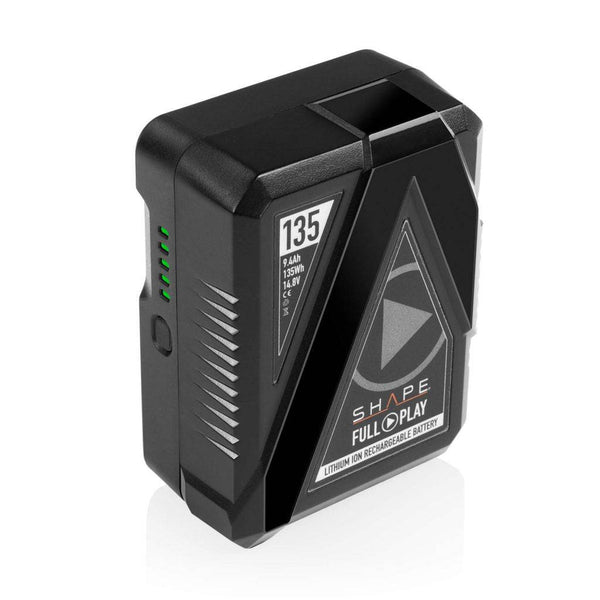 FULL PLAY 14.8 V 135 WH rechargeable lithium-ion V-mount battery