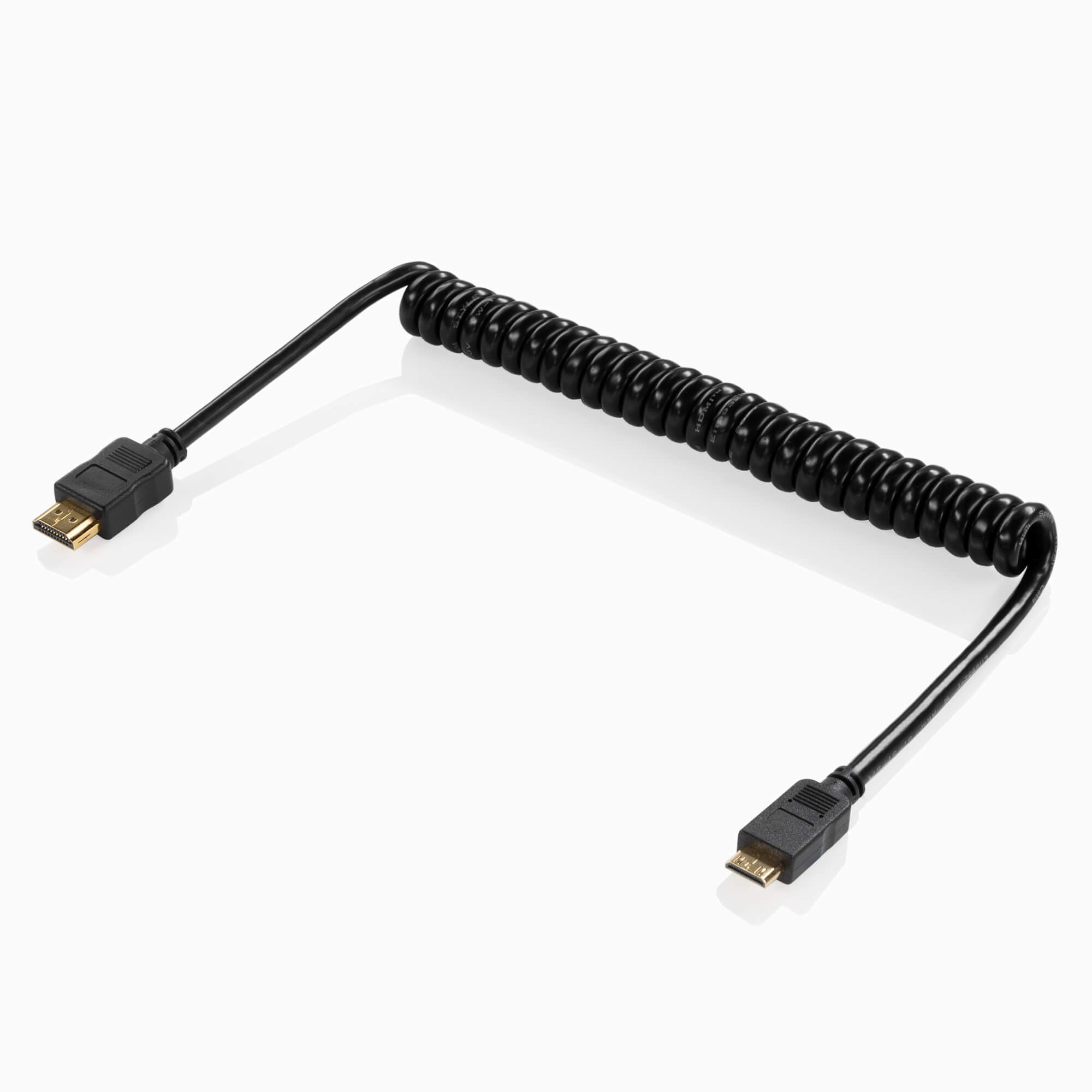 4k 2.0 HDMI to mini HDMI male coiled cable 01_SHAPE_HDMI_to_Mini_HDMI_Coiled_4K_Cable_16_inches