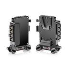 Multi D-Tap V-Mount Plate 15mm LWS ROD MOUNT 01_SHAPE_Multi_D-Tap_V-Mount_Plate_15_mm_LWS_Rod_Bloc