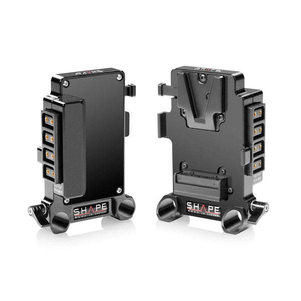 Multi D-Tap V-Mount Plate 15mm LWS ROD MOUNT