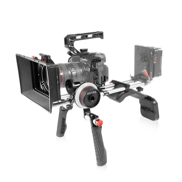 Panasonic Lumix GH6 Shoulder Mount Kit Matte Box Follow Focus