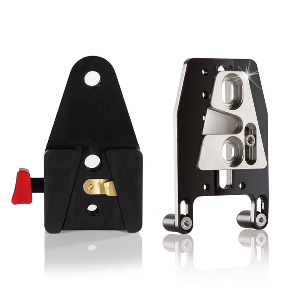 Quick release plate delta