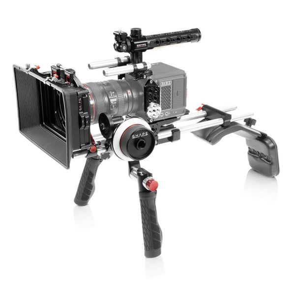 RED® KOMODO™ & KOMODO™ 6K Production pack shoulder mount with Matte box and Follow Focus