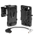 RED® KOMODO™ & KOMODO™ 6K PRODUCTION PACK V-mount pivoting battery plate 01_SHAPE_RED__KOMODO____KOMODO__6K_Production_Pack__Pivoting_V-Mount_Battery_Plate