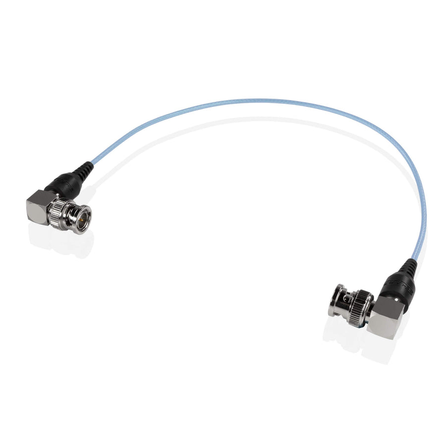 Skinny 90-degree BNC cable 12 inches blue 01_SHAPE_Skinny_90-Degree_BNC_Cable_12_inches_Blue