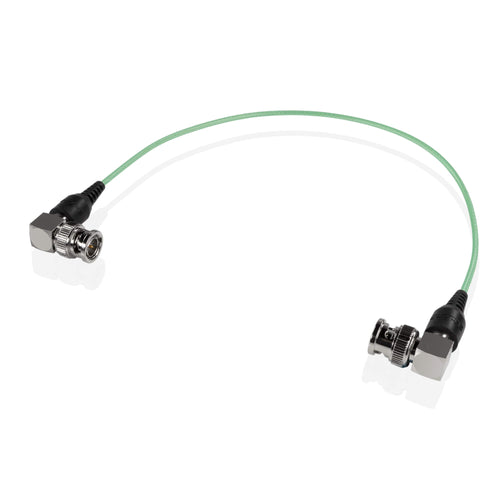 skinny 90-degree BNC cable 12 inches green 01_SHAPE_Skinny_90-Degree_BNC_Cable_12_inches_Green