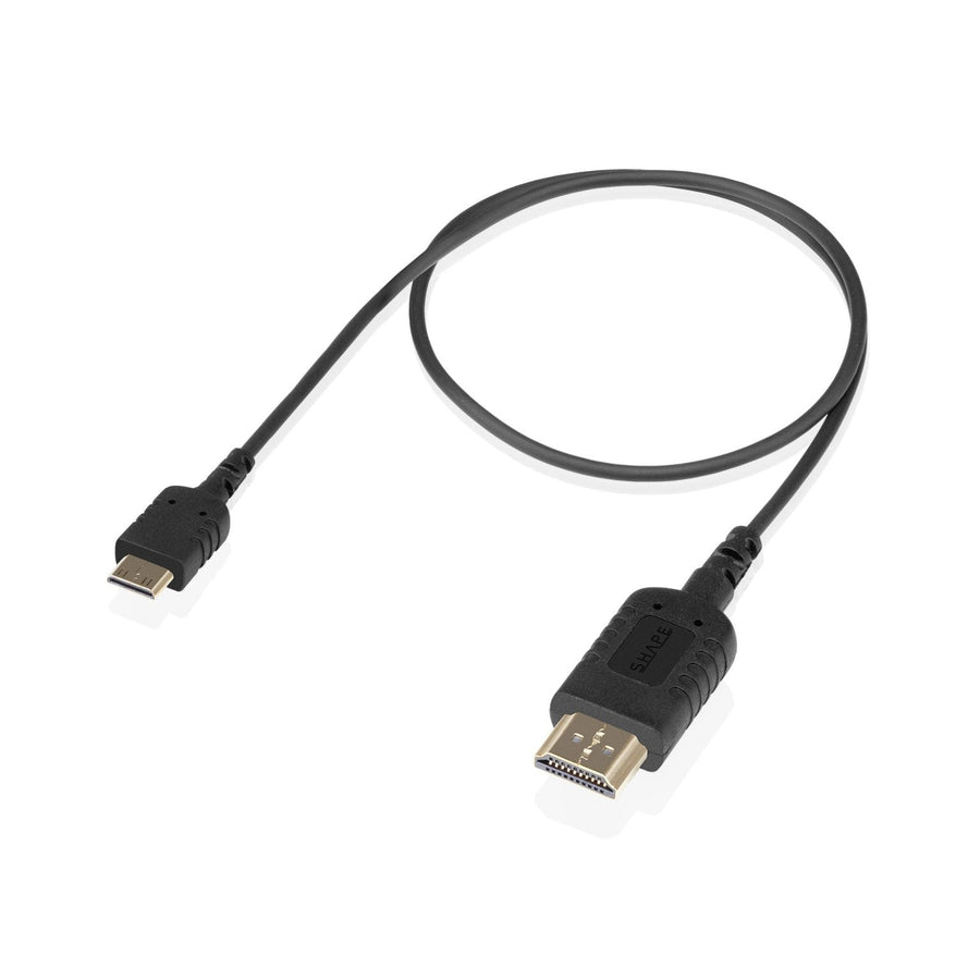 Skinny HDMI to Mini HDMI 8k Ultra High-Speed Cable 18’’ 01_SHAPE_Skinny_HDMI_to_Mini_HDMI_8K_Ultra_High-Speed_Cable_18_inches
