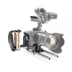 Sony FX3-FX30 Cage 15mm LW Rod System 01_SHAPE_Sony_FX3_FX30_Camera_Cage_and_Rod_Bloc_System