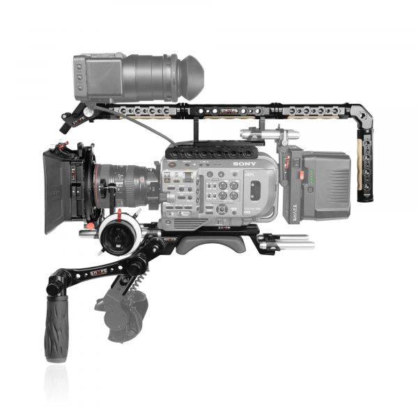 Sony FX9 baseplate, cage, top handle, long VF, 4x5.6 matte box, follow focus pro 01_SHAPE_Sony_FX9_Camera_Bundle_Rig_Kit