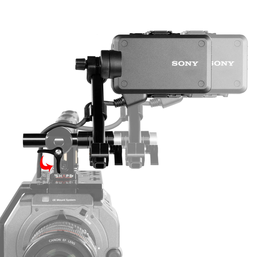 Sony FX9 push-button view finder mount 01_SHAPE_Sony_FX9_View_Finder_Mount