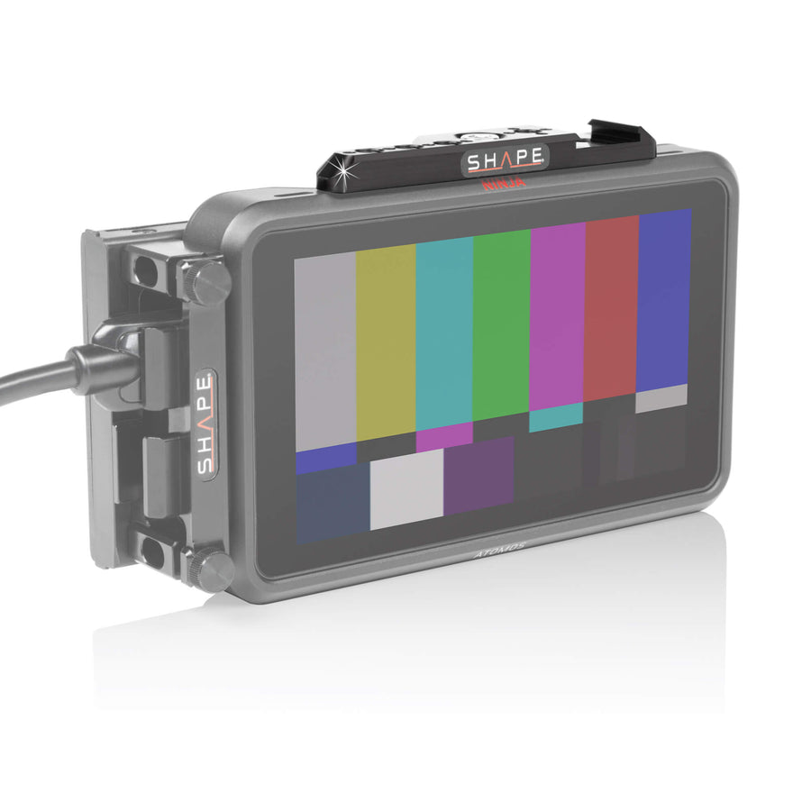 Top plate for Atomos ninja v 5" & v+ 5.2 " monitor recorders 01_SHAPE_Top_Plate_for_Atomos_Ninja_V_V_