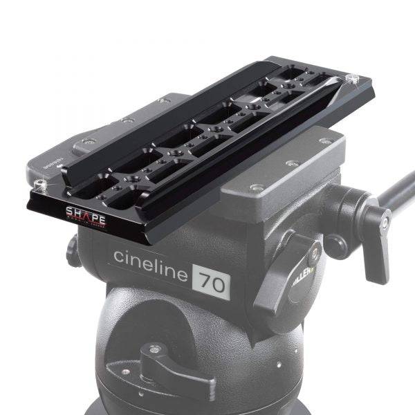 lightweight Arri standard 12 inches dovetail plate 02_SHAPE_ARRI_Dovetail_Plate_12_inches
