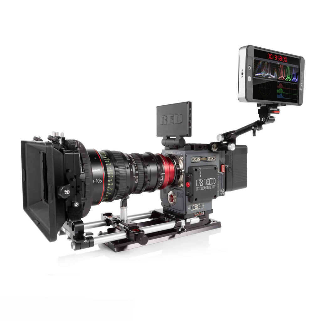 Bridge plate 15 mm studio Arri standard and 12 inches dovetail plate 02_SHAPE_Bridge_Plate_15_mm_Studio_ARRI_Standard_with_ARRI_Dovetail_Plate_12_inches