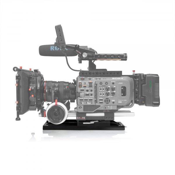 Universal bridge plate Arri and 12 inches dovetail plate Arri standard 02_SHAPE_Bridge_Plate_Universal_ARRI_Standard_with_ARRI_Dovetail_Plate_12_inches