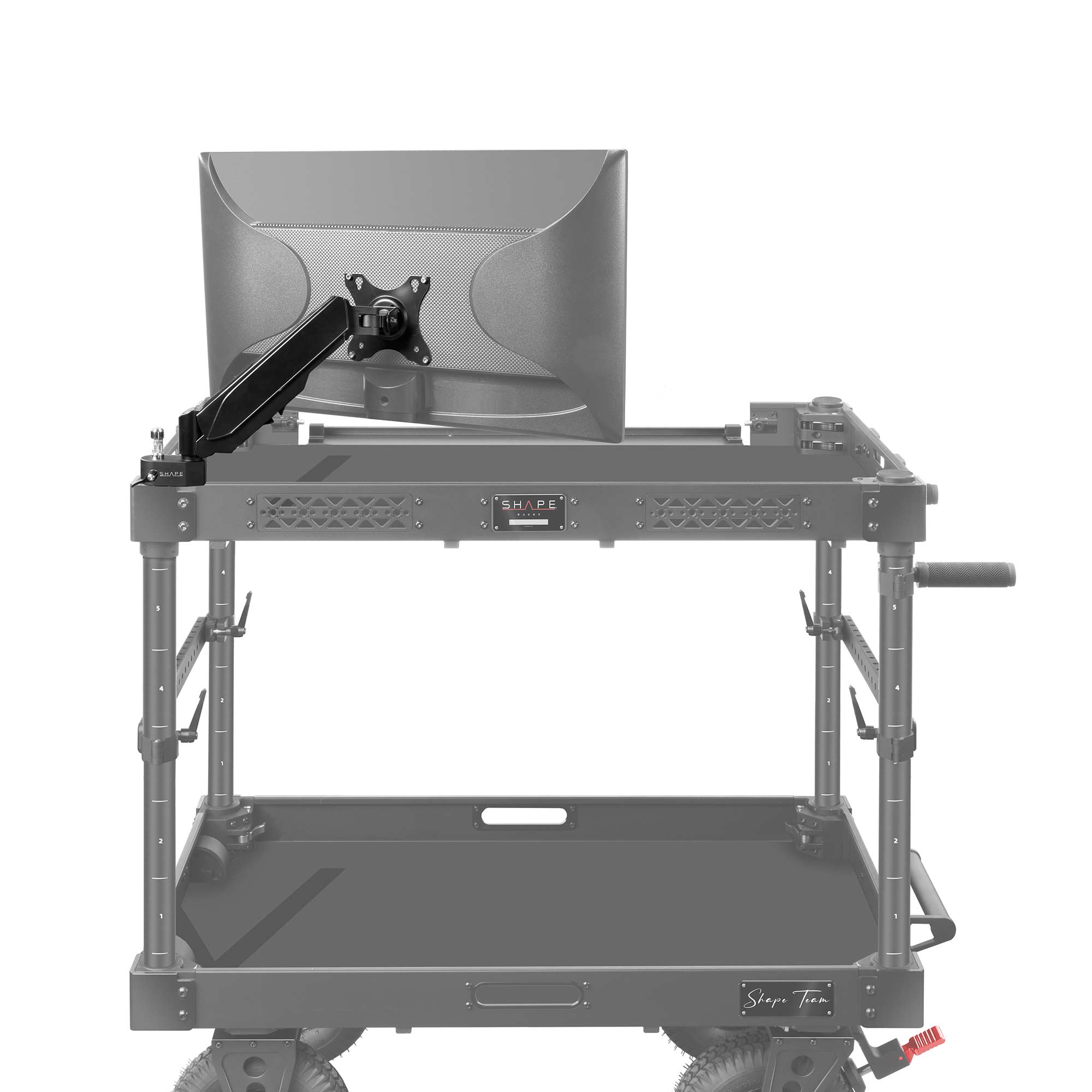 Camera Cart Spring-Loaded Articulated Monitor Arm 02_SHAPE_Camera_Cart_Spring-Loaded_Articulated_Monitor_Arm