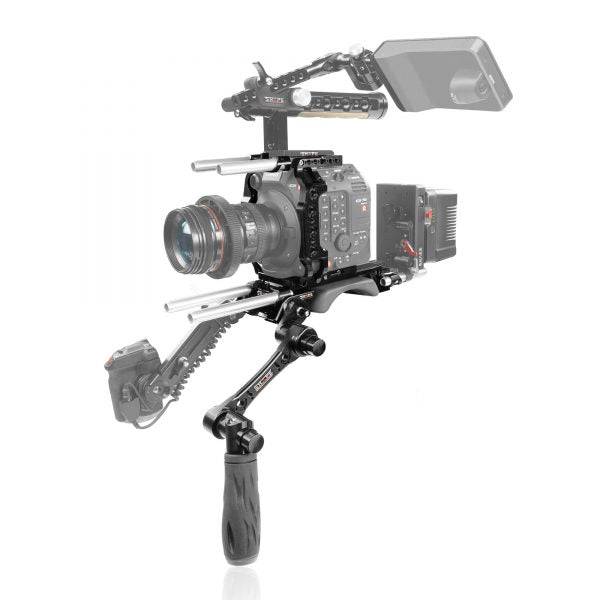 Canon C500 Mark II, C300 Mark III camera cage, baseplate with handle 02_SHAPE_Canon_C500_MKII_C300_MKIII_Camera_Bundle_Rig