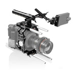 Canon C500 Mark II, C300 Mark III cage and handle with EVF mount 02_SHAPE_Canon_C500_MKII_C300_MKIII_Camera_Cage__Top_Handle__Rod_Bloc_System_and_View_Finder_Mount