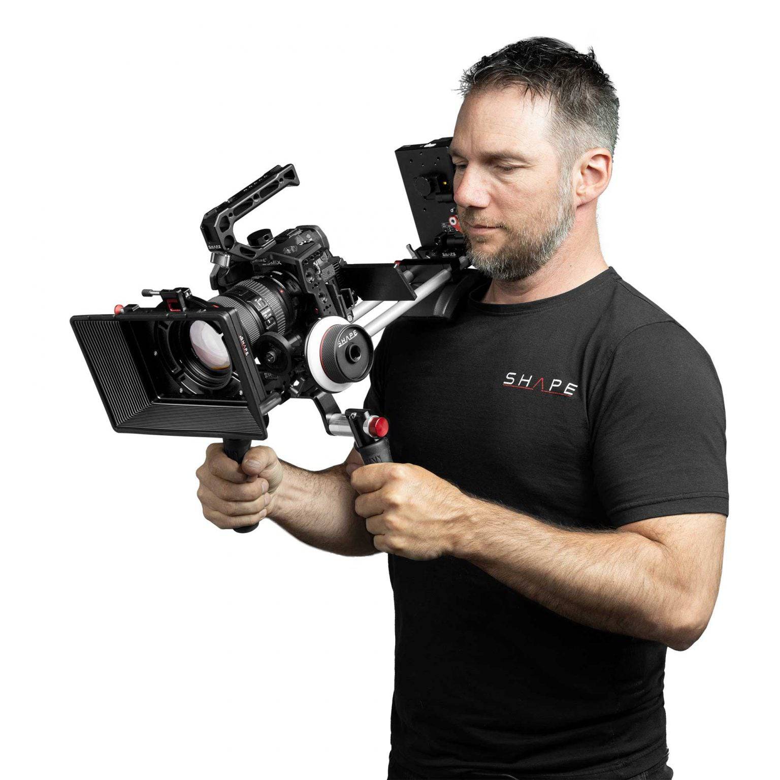Panasonic Lumix GH6 Shoulder Mount Kit Matte Box Follow Focus 02_SHAPE_Panasonic_Lumix_GH6_Shoulder_Mount_Kit