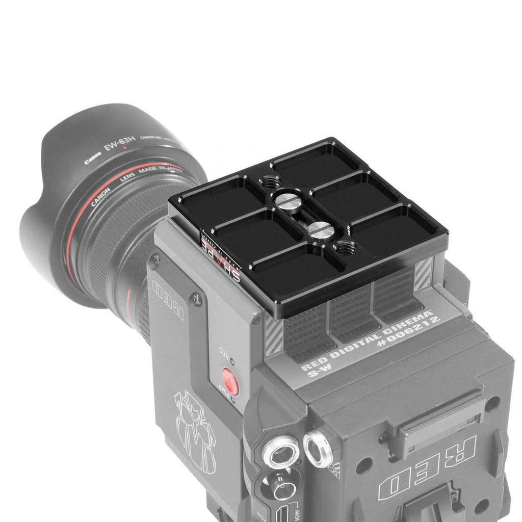 RED® DSMC2 shim plate for Arri standard bridge plate 15/19 mm studio 02_SHAPE_Shim_Plate_for_ARRI_Standard_Bridge_Plate_for_RED__DSMC2