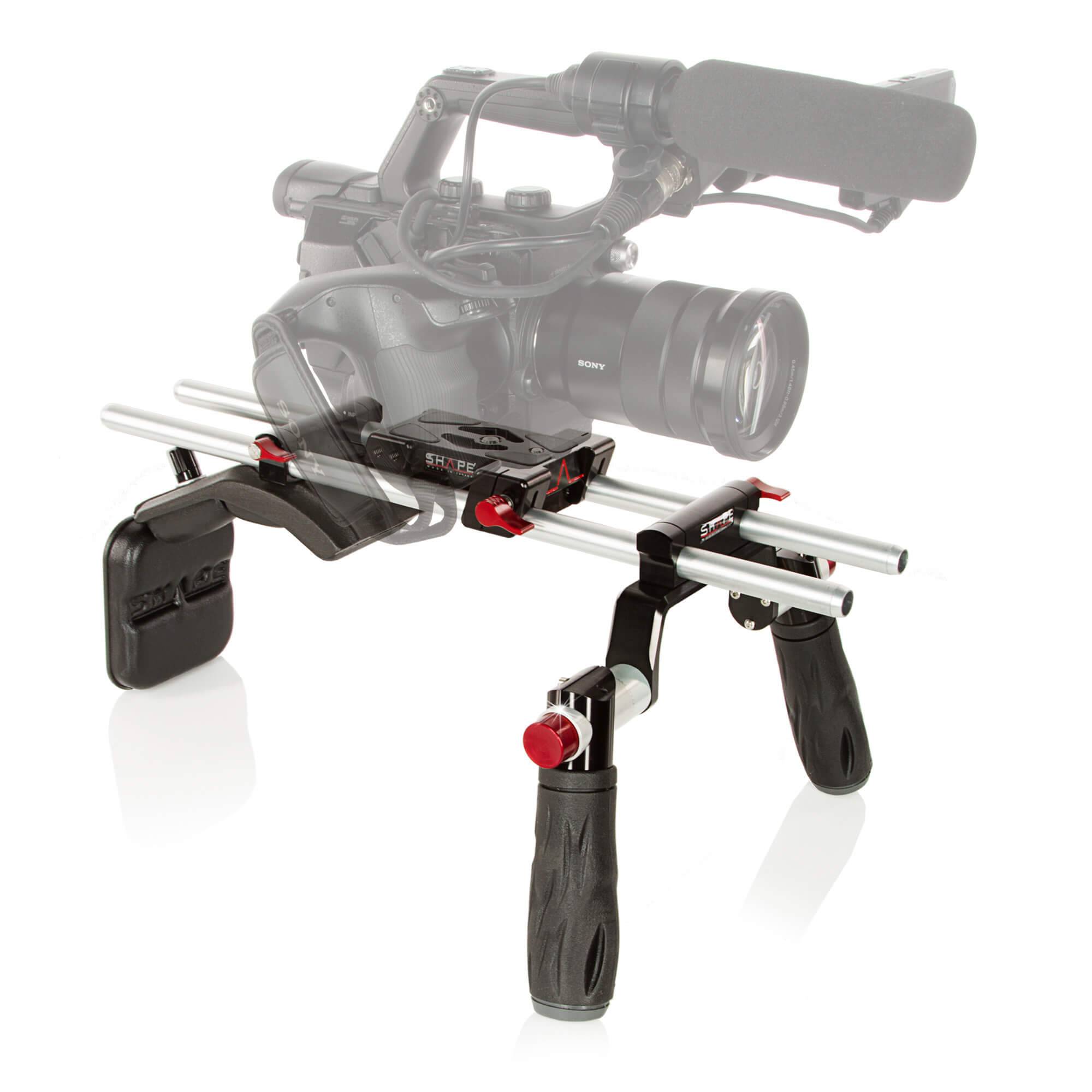 Sony FS5, FS5M2 shoulder mount 02_SHAPE_Shoulder_Mount_for_Sony_FS5_FS5_II
