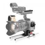 Sony FX3-FX30 Cage 15mm LW Rod System 02_SHAPE_Sony_FX3_FX30_Camera_Cage_and_Rod_Bloc_System