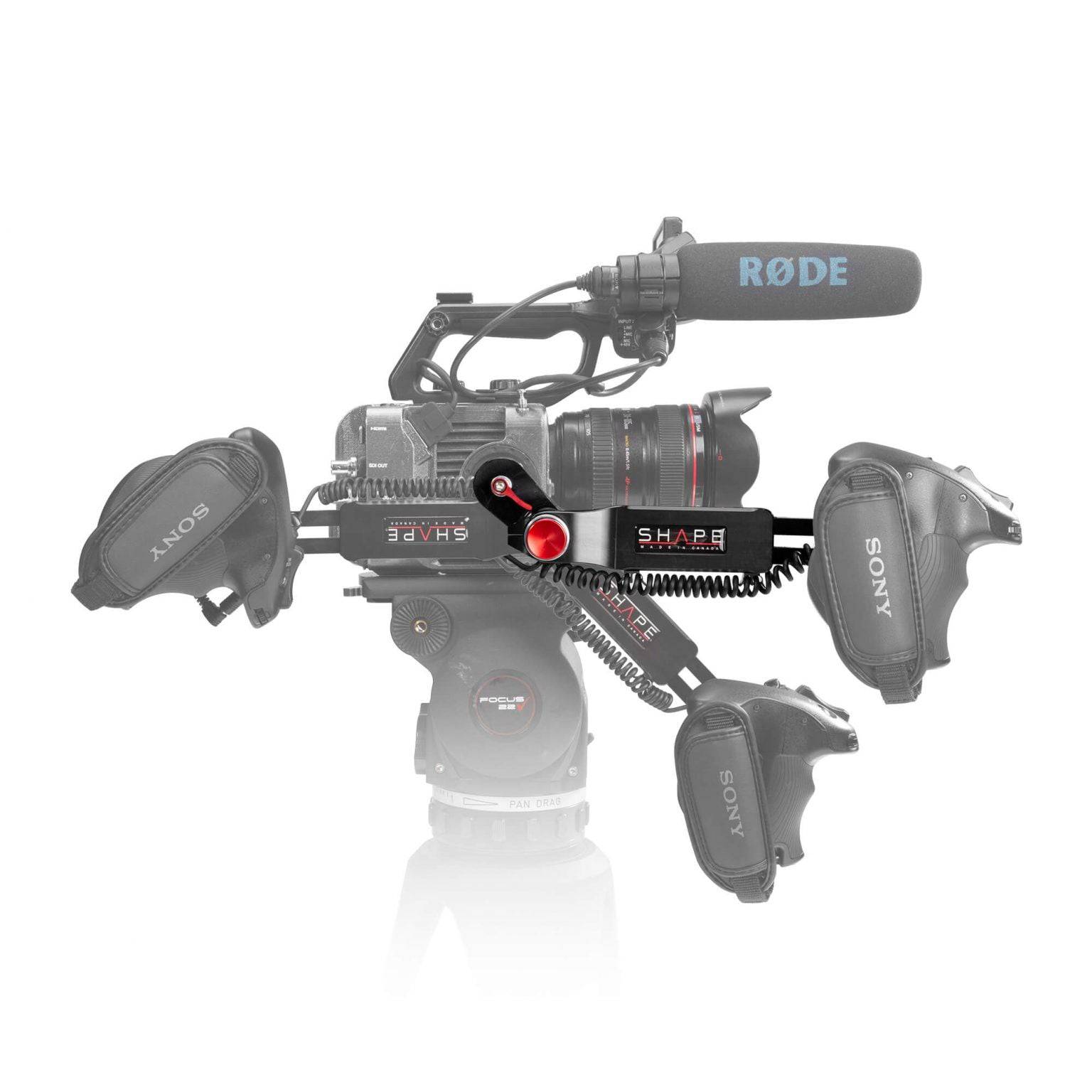 Sony FX6 remote extension handle and cable 02_SHAPE_Sony_FX6_Remote_Extension_Handle_with_Cable