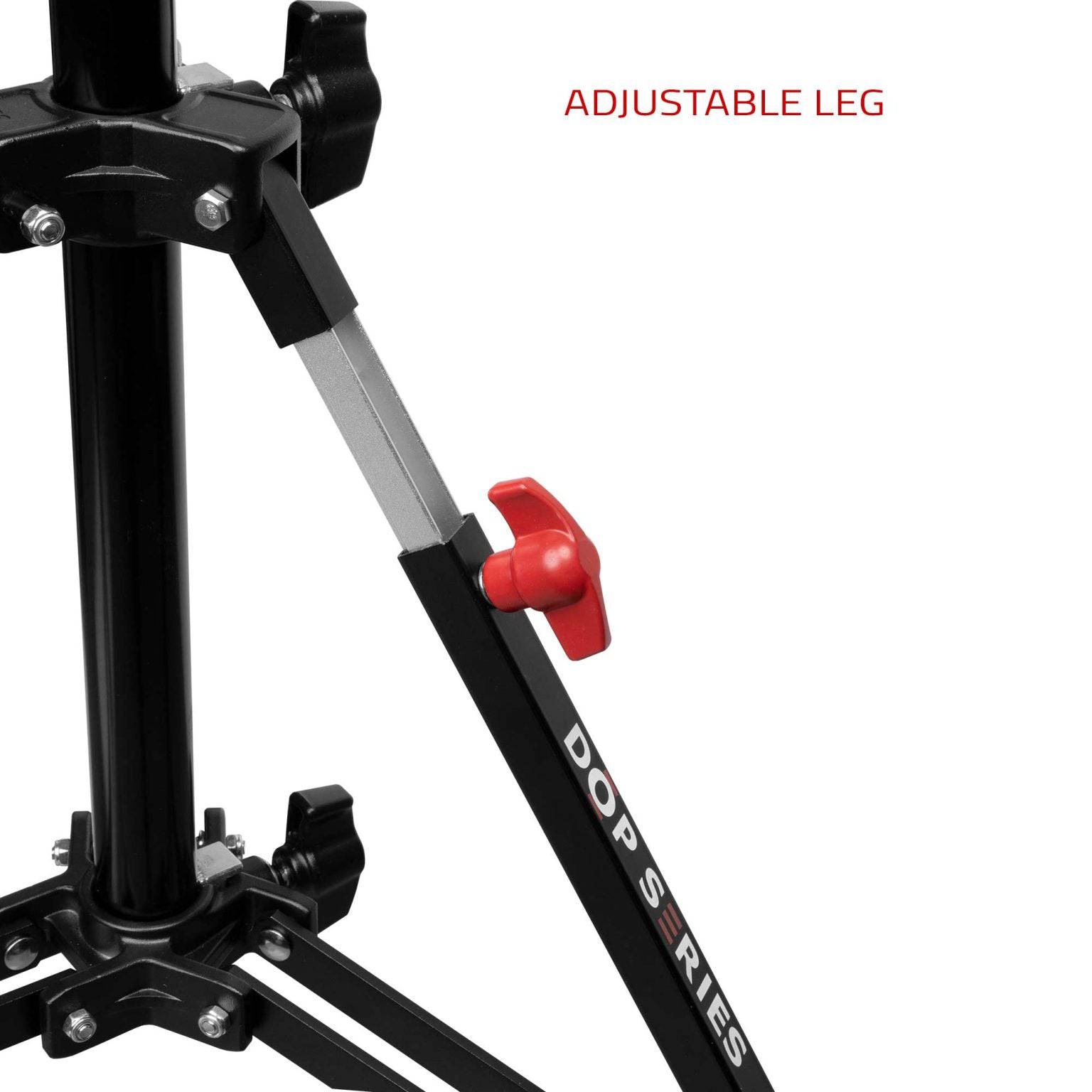 Aluminum Baby Stand square black legs 12’9’’. 03_SHAPE_Aluminum_Baby_Stand_Square_Legs_12_9_