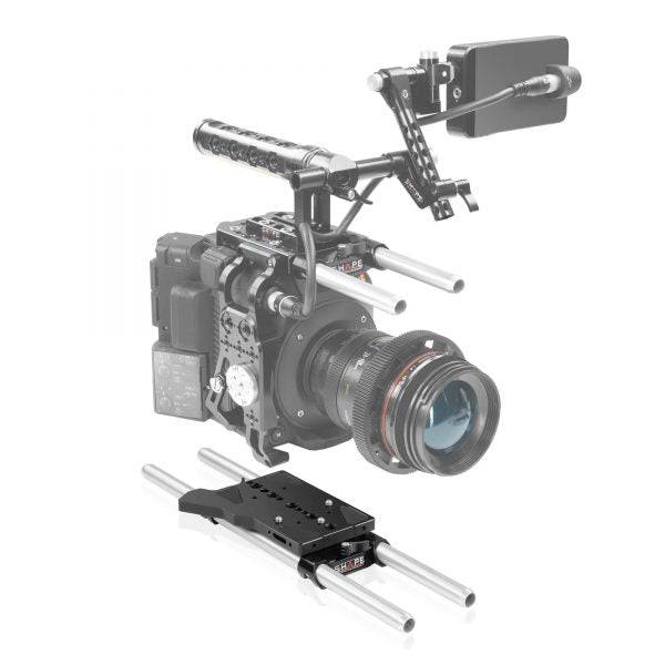 Canon C500 Mark II, C300 Mark III 15mm lightweight baseplate 03_SHAPE_Canon_C500_MKII_C300_MKIII_15_mm_Baseplate