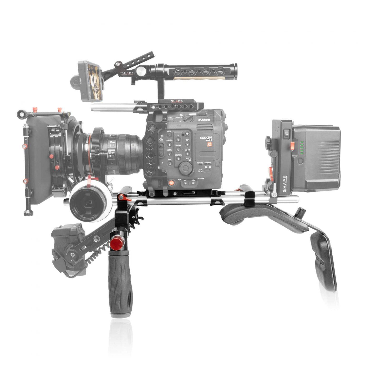 Canon C500 Mark II, C300 Mark III shoulder mount 03_SHAPE_Canon_C500_MKII_C300_MKIII_Shoulder_Mount