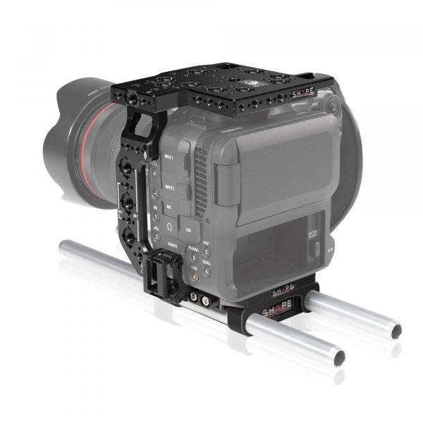Canon C70 cage 15 mm LW rod system 03_SHAPE_Canon_C70_Camera_Cage_and_Rod_Bloc_System
