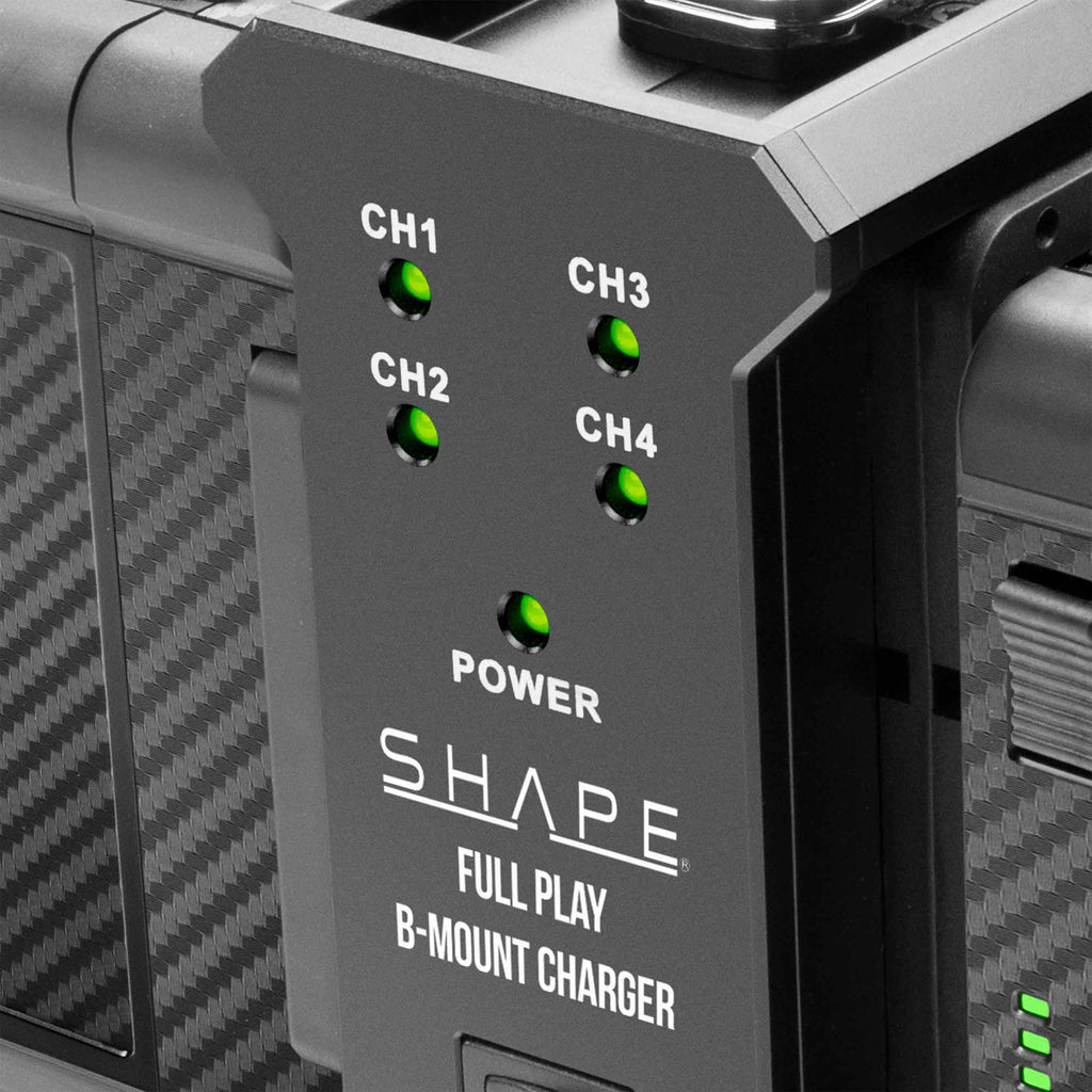 Full Play intelligent 4-channel B-Mount lithium-ion battery charger 03_SHAPE_Quad_B-mount_battery_charger