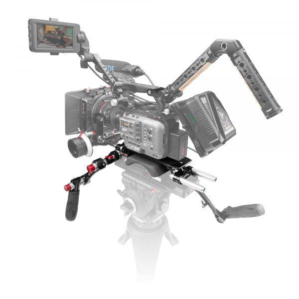 Sony FX6 baseplate with handle 03_SHAPE_Sony_FX6_Camera_Bundle_Rig