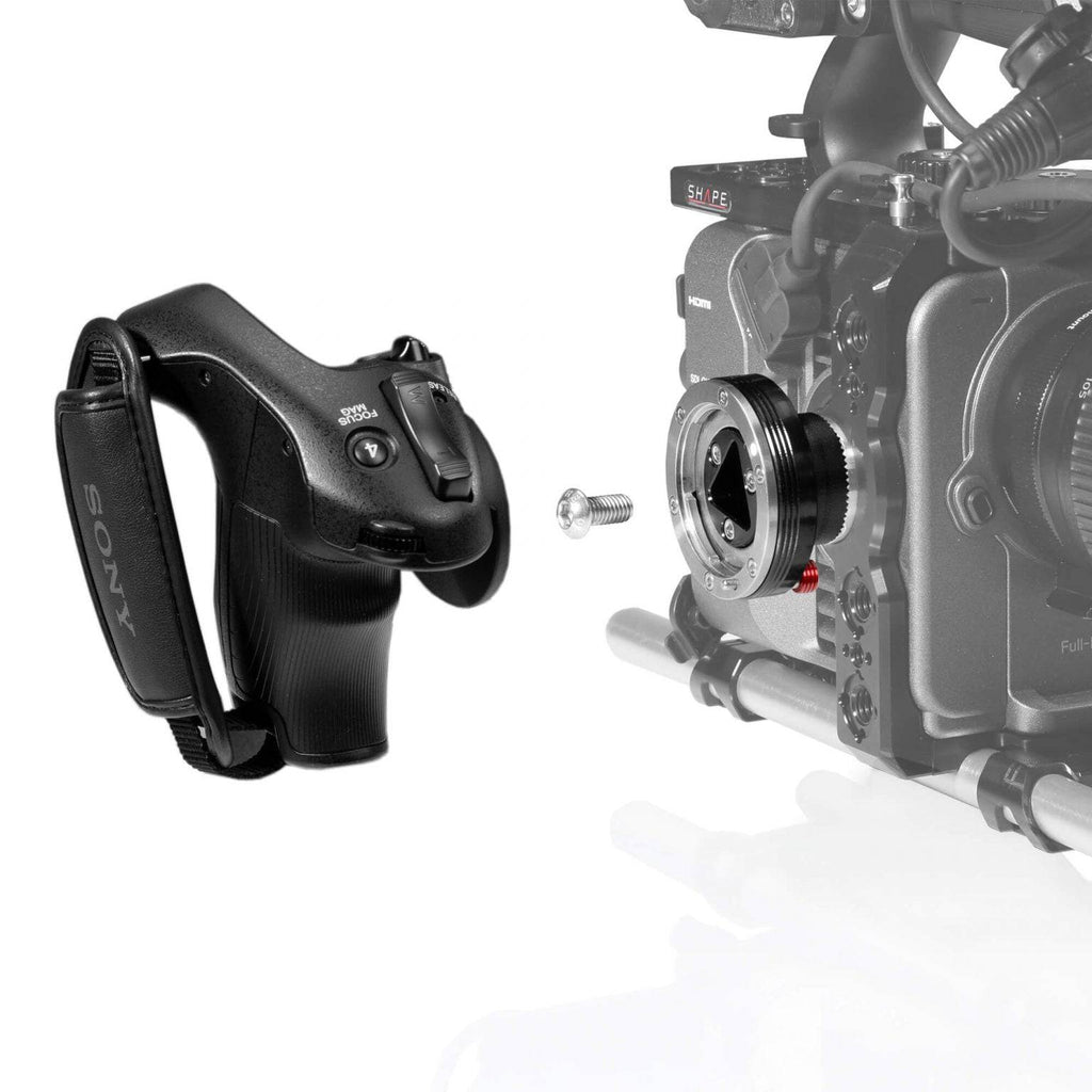 Sony FX6 Side handle adaptor to ARRI Rosette 03_SHAPE_Sony_FX6_Side_Handle_Adapter