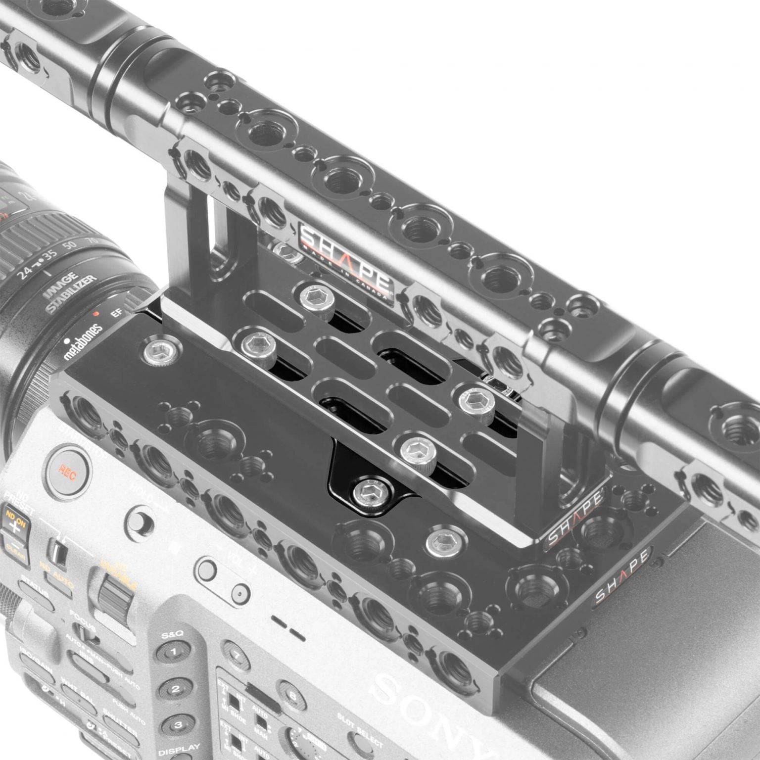 Adapter plate for top handle 03_SHAPE_Sony_FX9_Top_Handle_Adapter_Plate
