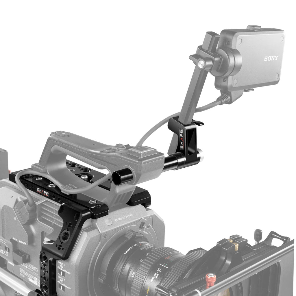 Sony FX9 push-button view finder mount 03_SHAPE_Sony_FX9_View_Finder_Mount