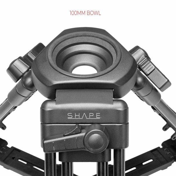 1-stage Baby Tripod Legs 100mm Bowl with Ground Spreader 04_SHAPE_Baby_Tripod_Legs_with_Ground_Spreader
