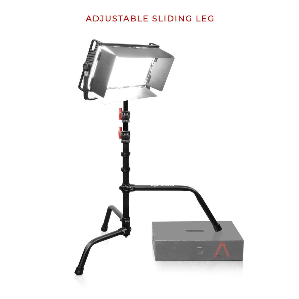 20’’ C-Stand Sliding Leg Black 5.25’ 04_SHAPE_C-Stand_20__Sliding_Leg_5_3_
