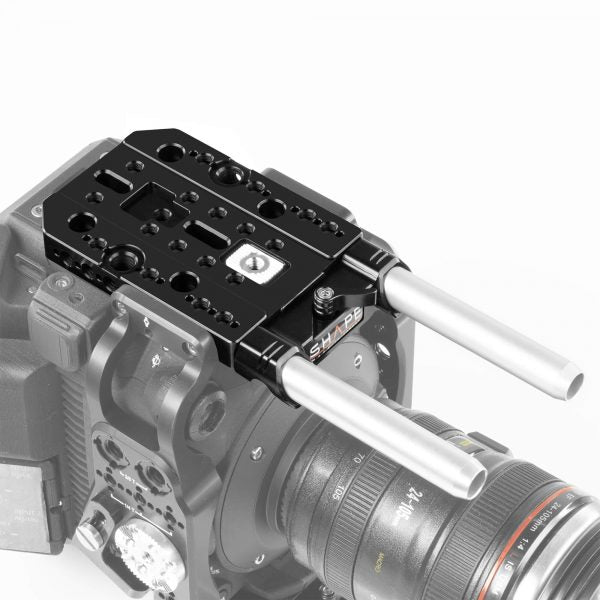 Canon C500 Mark II, C300 Mark III camera cage, baseplate with handle 04_SHAPE_Canon_C500_MKII_C300_MKIII_Camera_Bundle_Rig