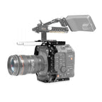 Canon C500 Mark II, C300 Mark III baseplate with handle, cage, follow focus pro 04_SHAPE_Canon_C500_MKII_C300_MKIII_Camera_Bundle_Rig_with_Follow_Focus_Pro