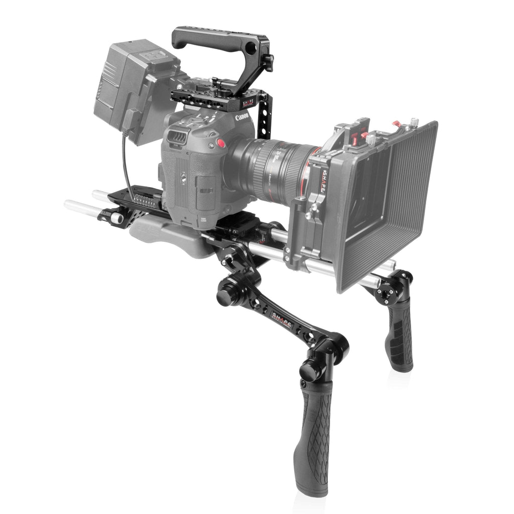 Canon EOS C80 Baseplate Cage with Handles 04_SHAPE_Canon_EOS_C80_Baseplate_Cage_with_Handles