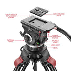 FOCUS 18 Fluid Head with Red Lock Legs Mid-Level Spreader 04_SHAPE_FOCUS_18_Fluid_Head_with_Red_Lock_Legs_Mid-Level_Spreader