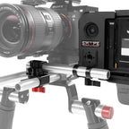 Atomos Shinobi monitor with 15 mm LWS swivel rod clamp 04_SHAPE_Monitor_Cage_with_Swivel_Rod_Clamp_for_Atomos_Shinobi